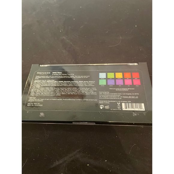 Profusion Spectrum 10 Shade Eyeshadow Palette - Picture 3 of 3